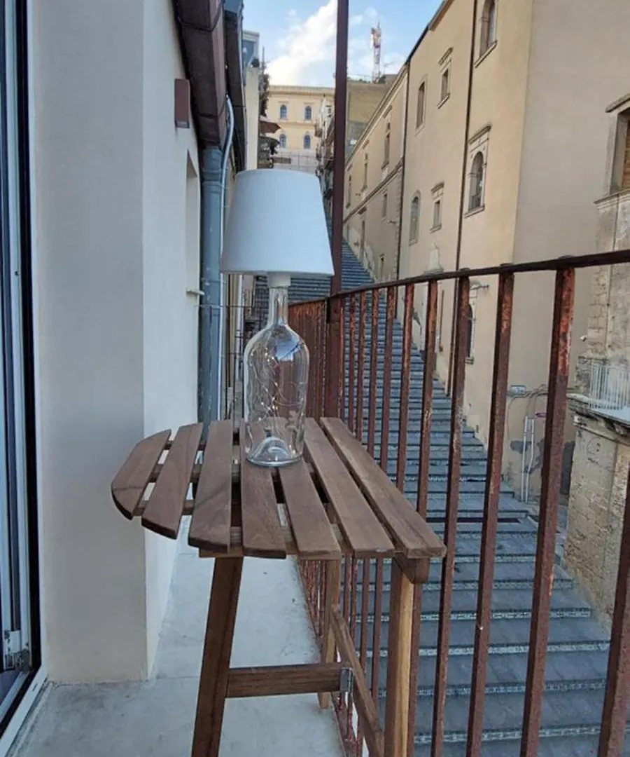 Attico Con Balcone Sulla Scalinata Di Caltagirone, Con Vista Mozzafiato, Cucina Attrezzata E Ottima Connessione Wi-Fi Villa Holiday home Caltagirone